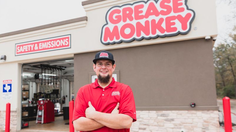 Grease Monkey franchisee Andy Schmidt